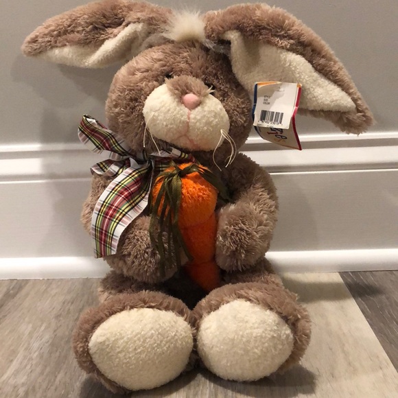 Toys Stuffed Brown Bunny Poshmark